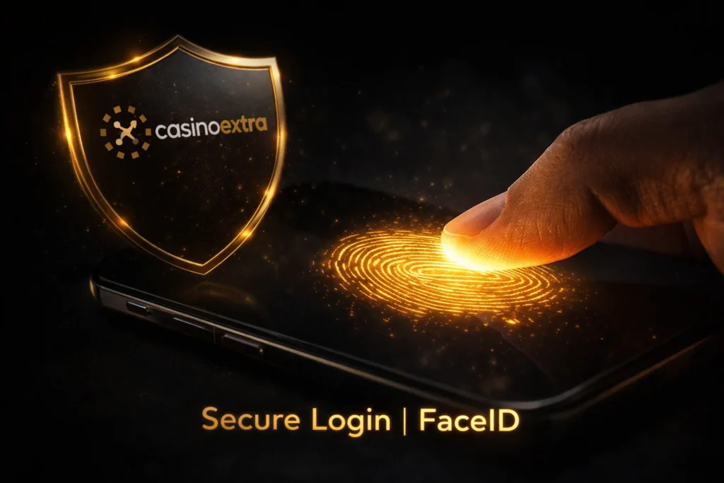 Casino Extra Biometric Security Login