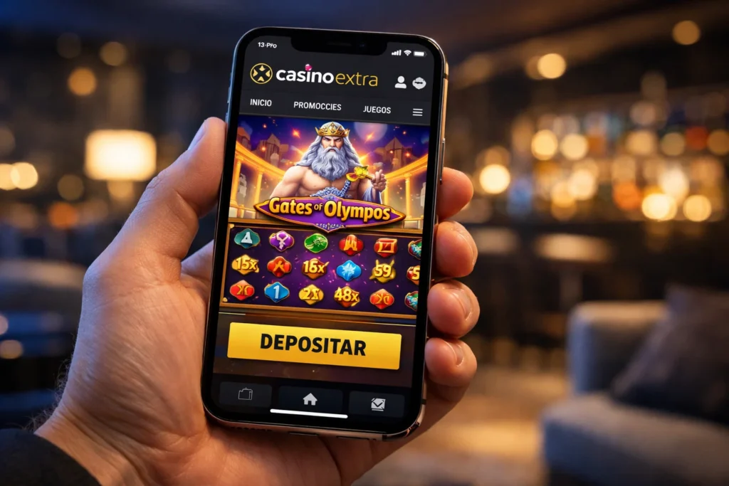 Casino Extra Mobile App View