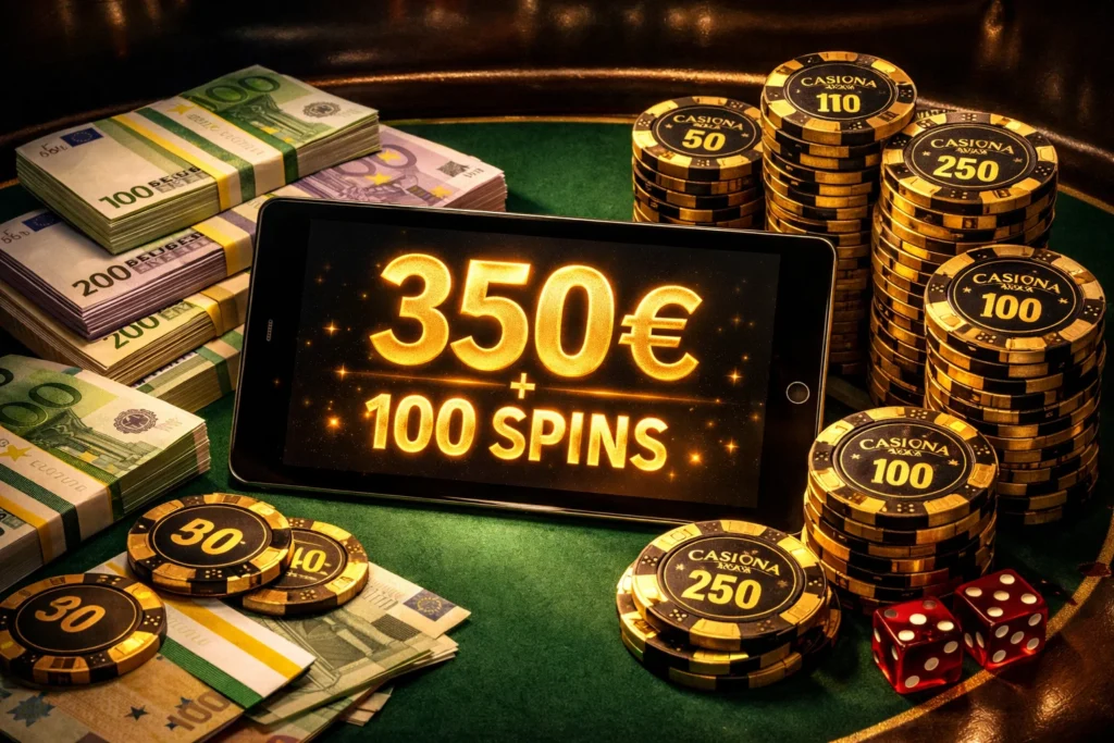 Casino Extra Welcome Bonus Gold Stack